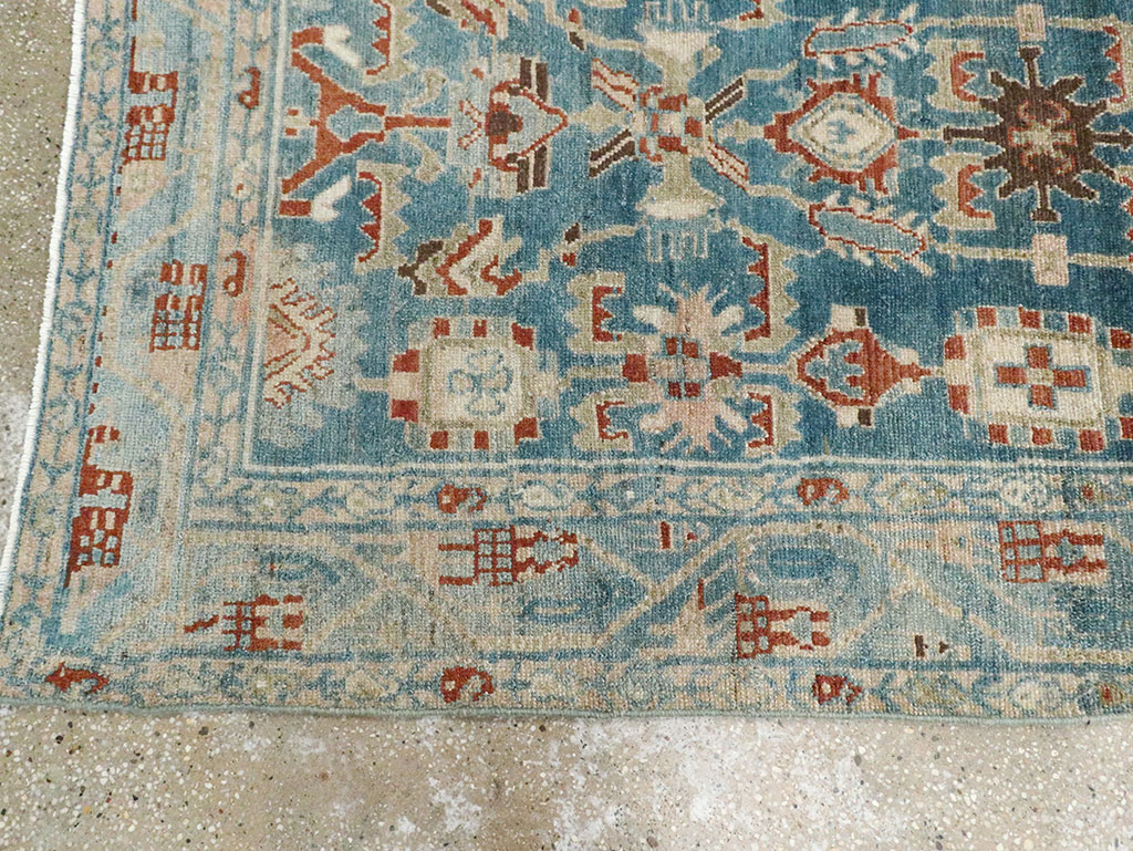 Vintage Persian Malayer Long Runner, No.29953 - Staging