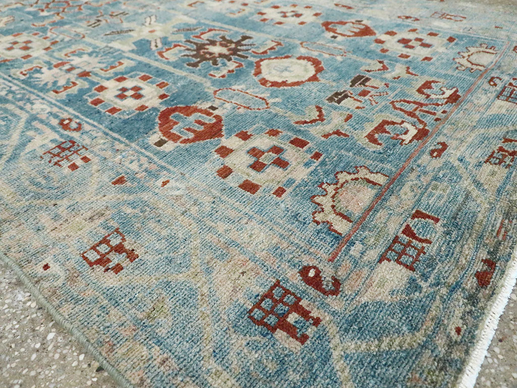 Vintage Persian Malayer Long Runner, No.29953 - Staging