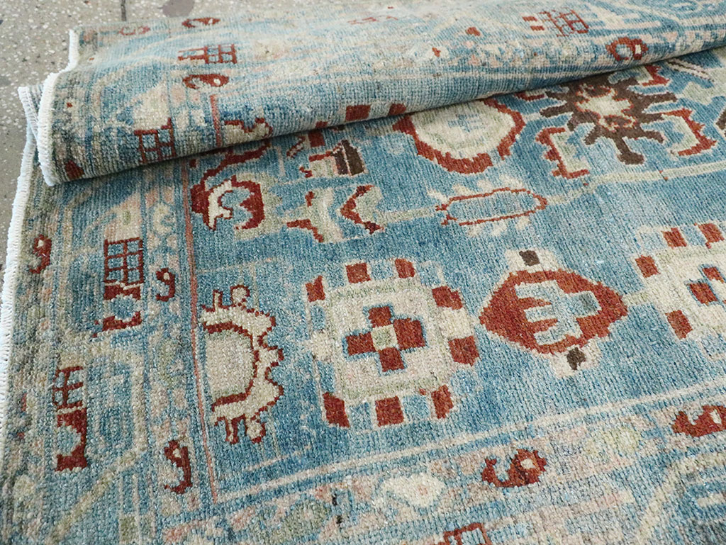 Vintage Persian Malayer Long Runner, No.29953 - Staging