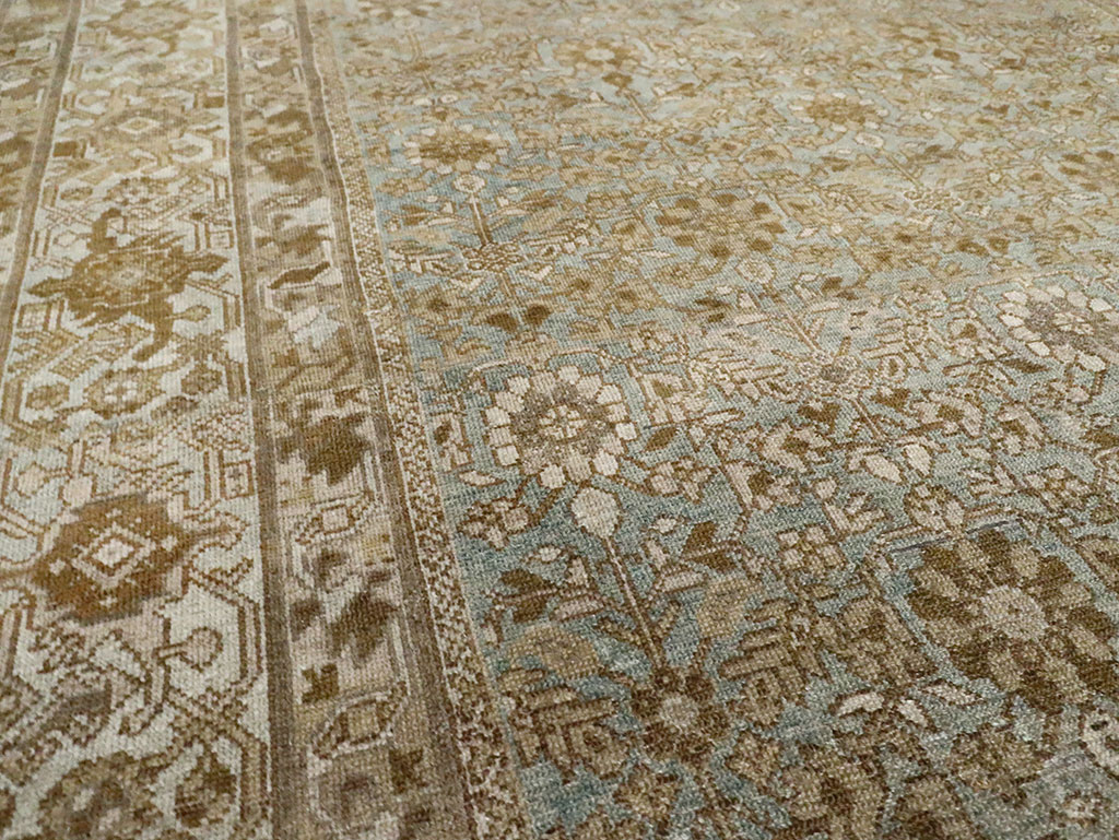 Antique Persian Malayer Gallery Carpet, No.29954 - Staging
