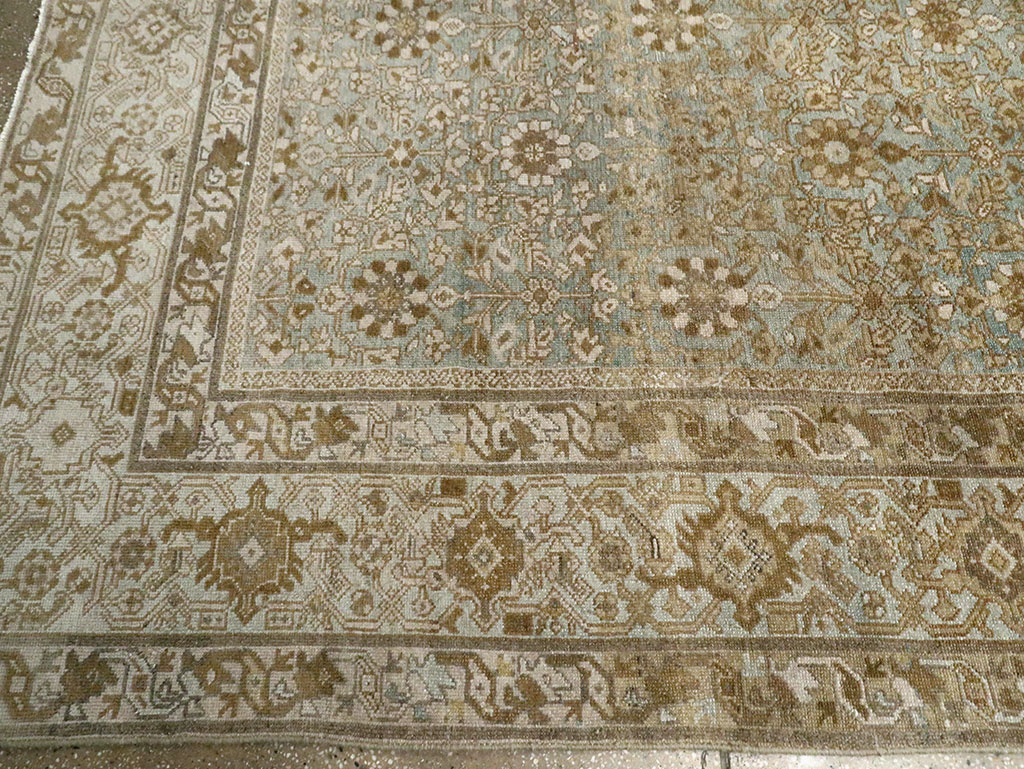 Antique Persian Malayer Gallery Carpet, No.29954 - Staging