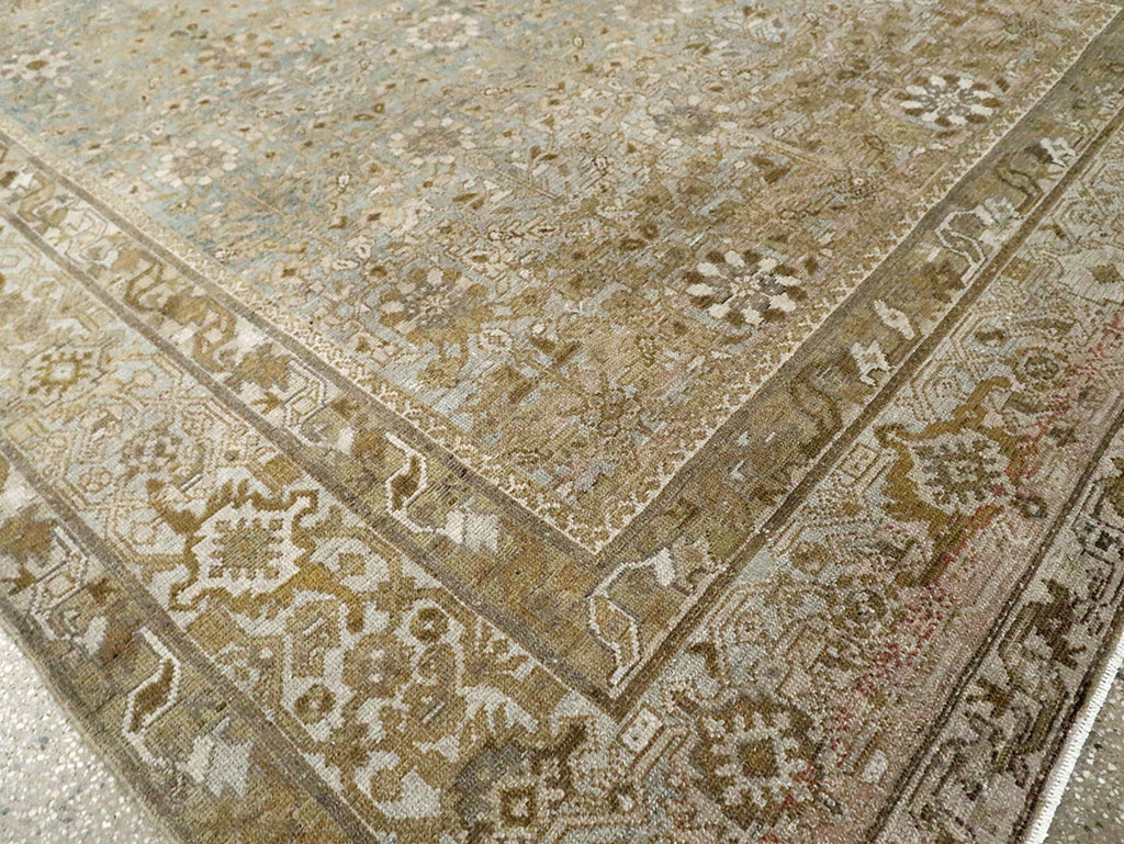 Antique Persian Malayer Gallery Carpet, No.29954 - Staging