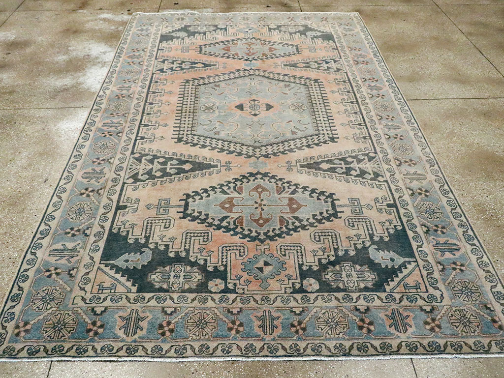 Vintage Persian Veece Carpet, No.29955 - Staging
