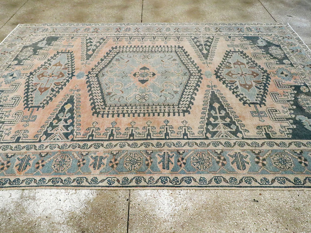 Vintage Persian Veece Carpet, No.29955 - Staging