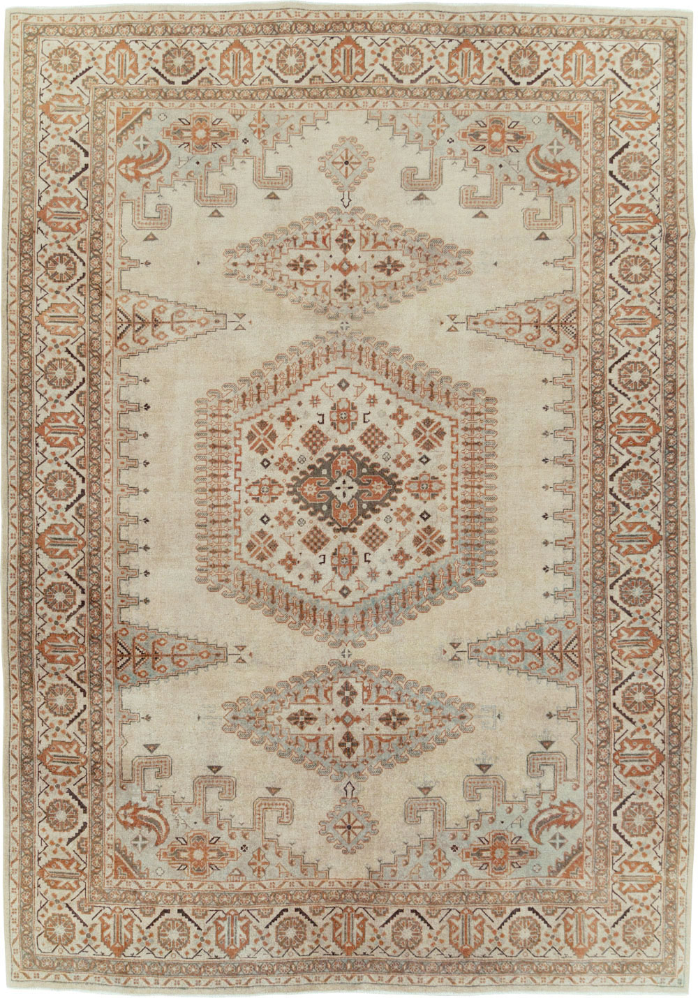 Vintage Persian Veece Carpet, No.29956 - Staging