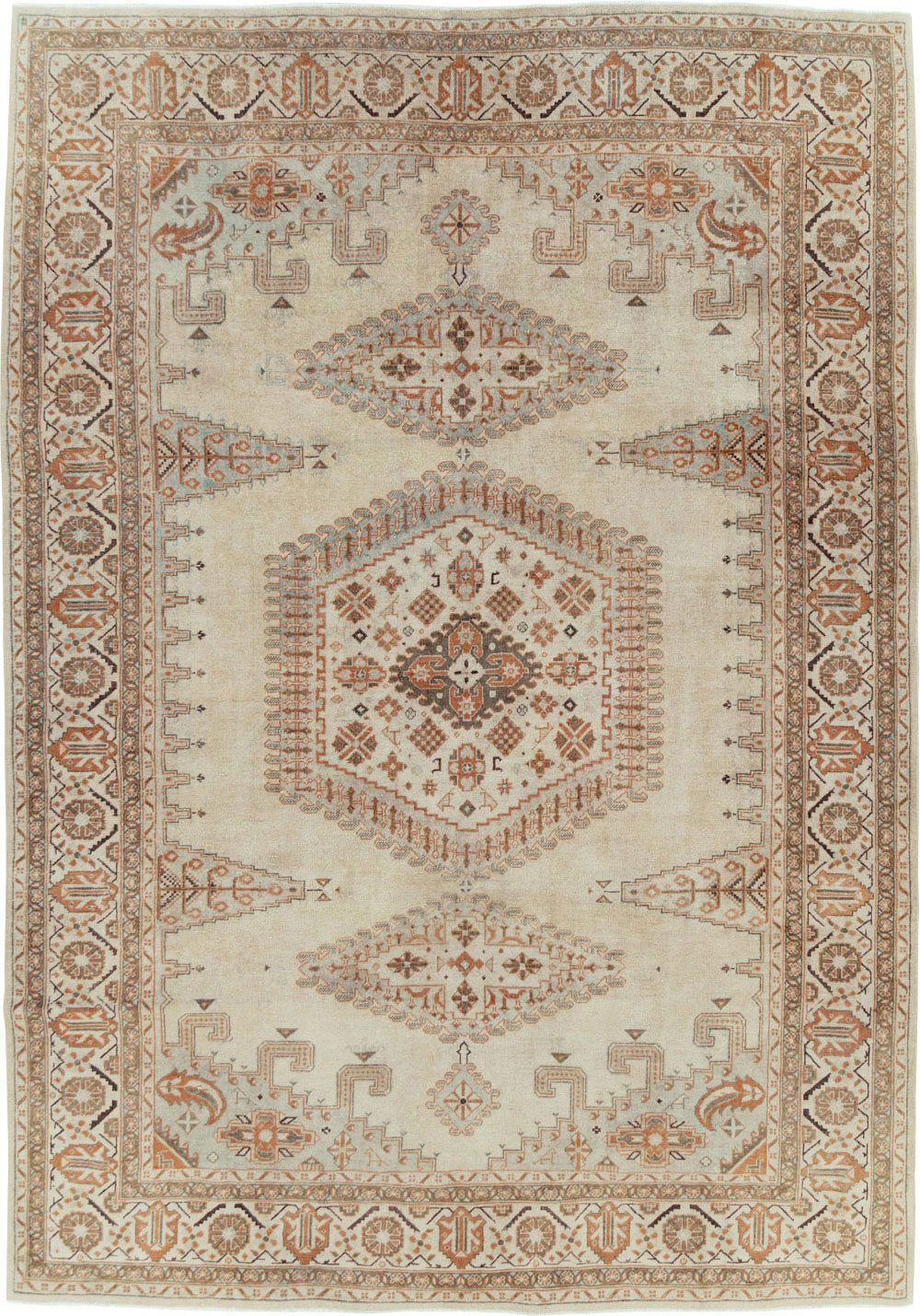 Vintage Persian Veece Carpet, No.29956 - Staging