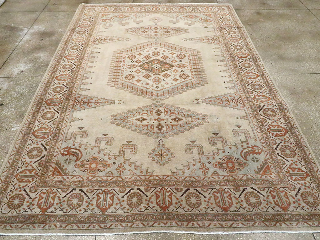 Vintage Persian Veece Carpet, No.29956 - Staging