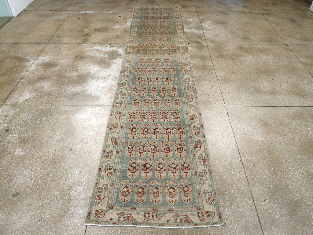Vintage Persian Malayer Runner, No.29957 - Staging