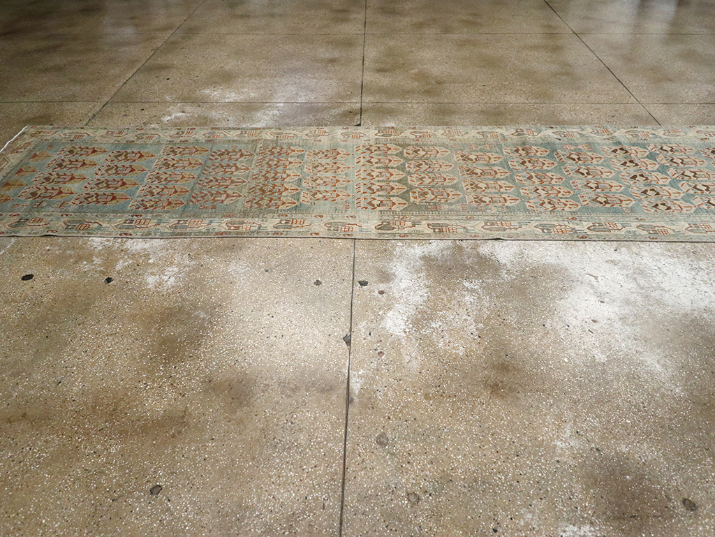 Vintage Persian Malayer Runner, No.29957 - Staging