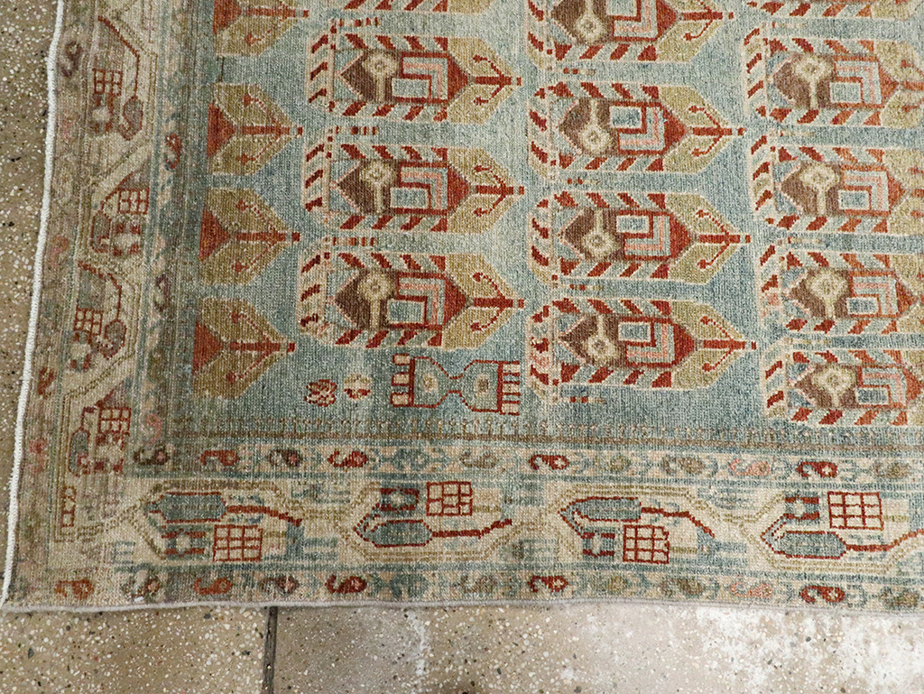 Vintage Persian Malayer Runner, No.29957 - Staging