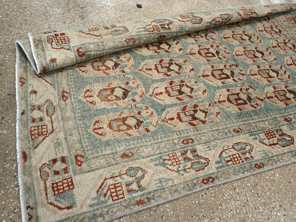 Vintage Persian Malayer Runner, No.29957 - Staging