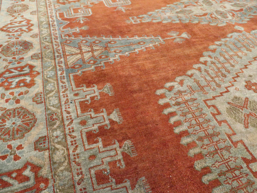 Vintage Persian Veece Room Size Carpet, No.29958 - Staging