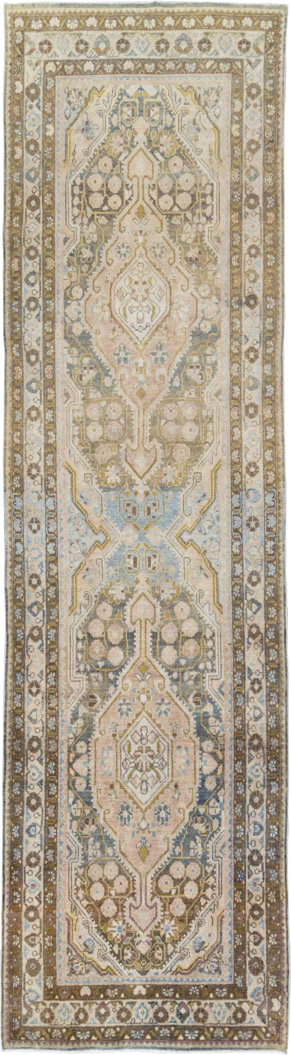 Vintage Persian Malayer Runner (Pair: 2 of 2), No.29959 - Staging