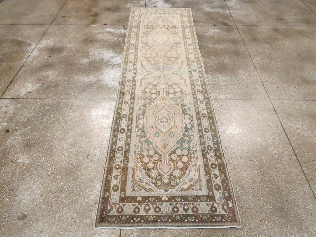 Vintage Persian Malayer Runner (Pair: 2 of 2), No.29959 - Staging