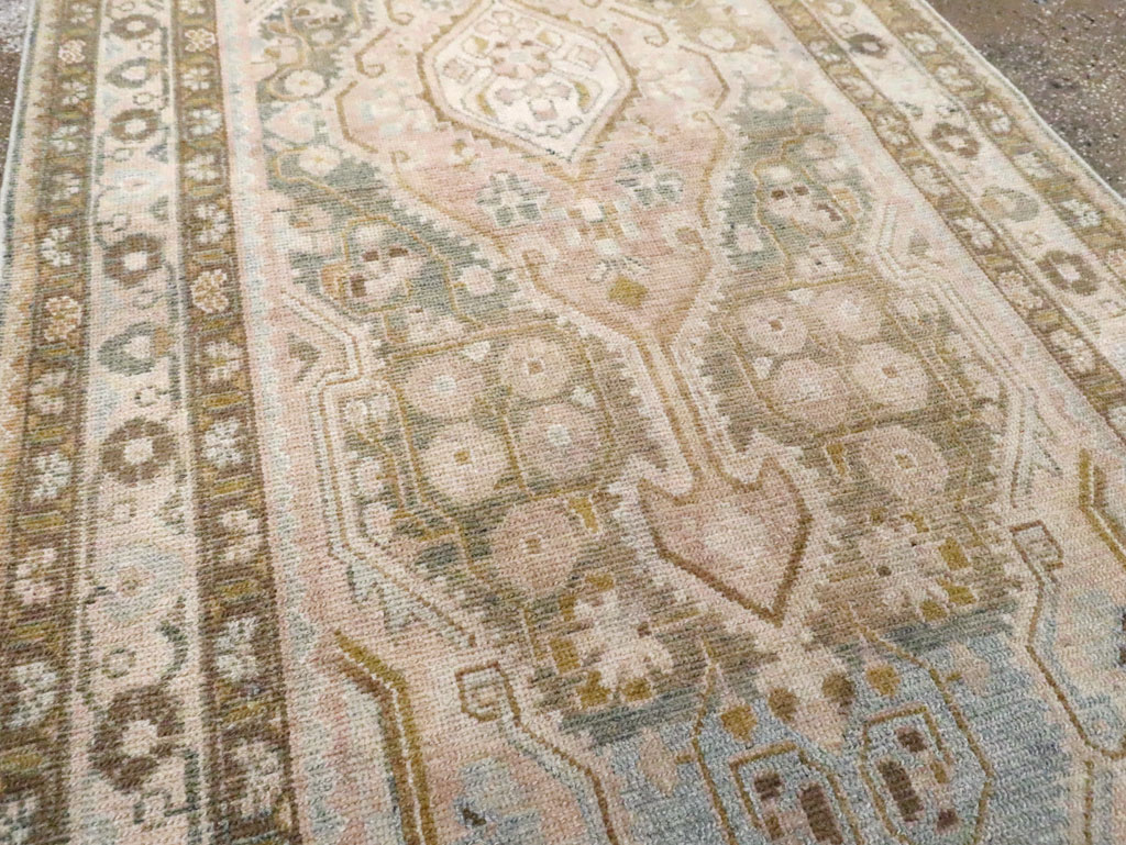 Vintage Persian Malayer Runner (Pair: 2 of 2), No.29959 - Staging