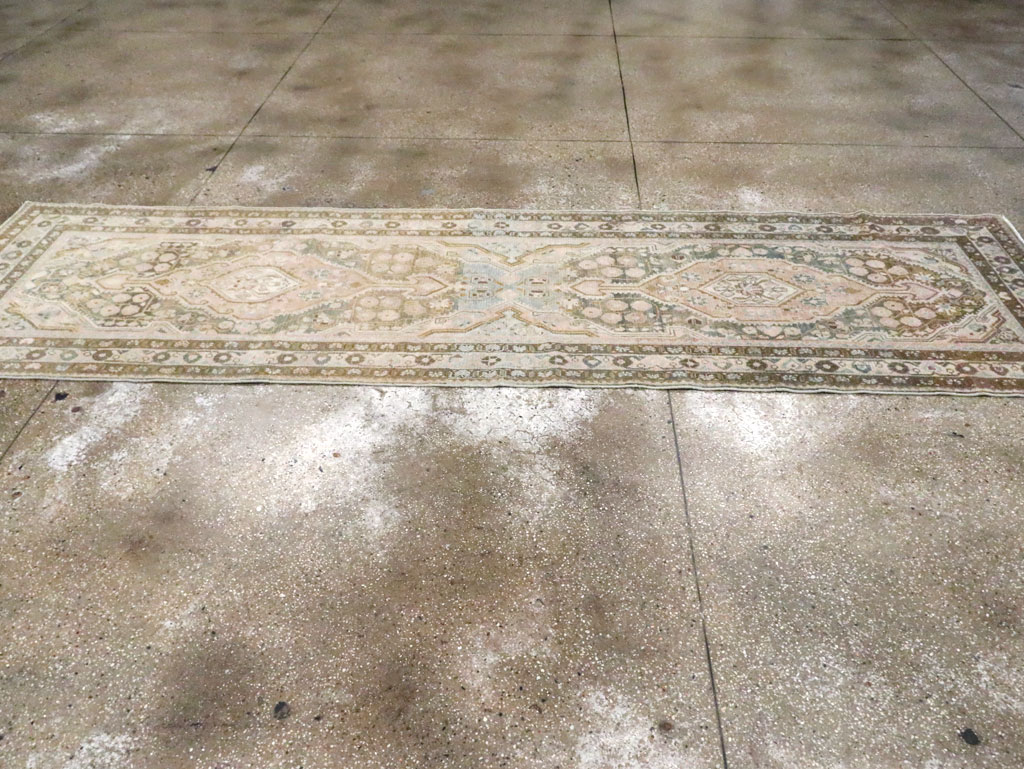 Vintage Persian Malayer Runner (Pair: 2 of 2), No.29959 - Staging