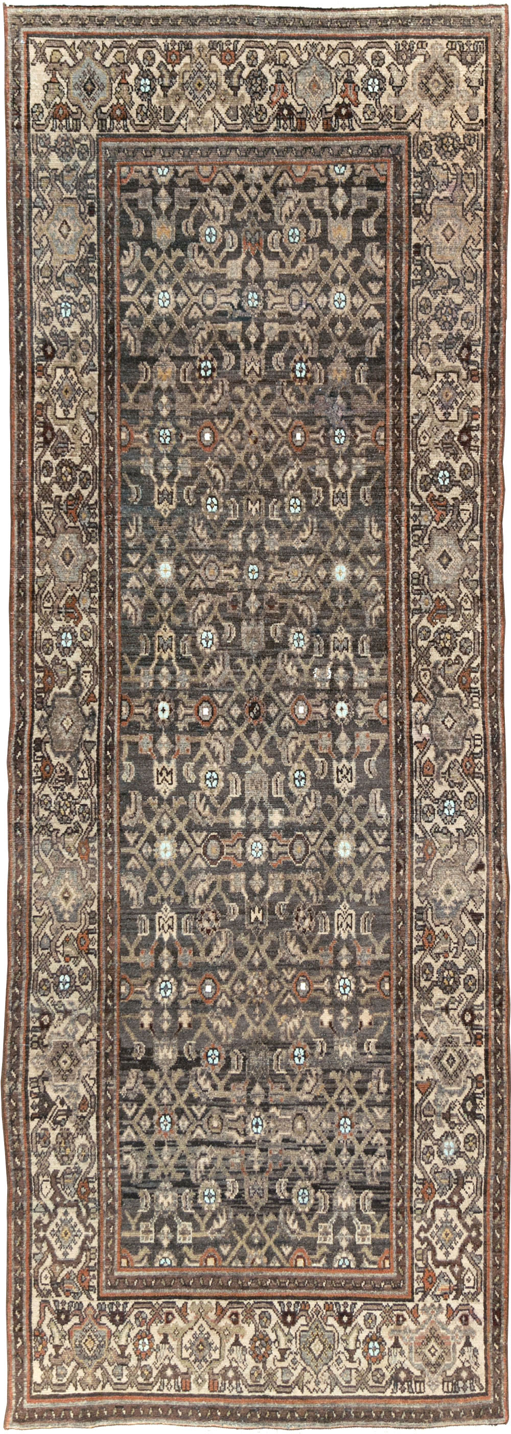 Antique Persian Malayer Runner, No.29961 - Staging