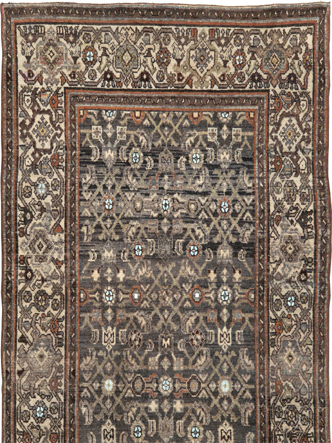 Antique Persian Malayer Runner, No.29961 - Staging