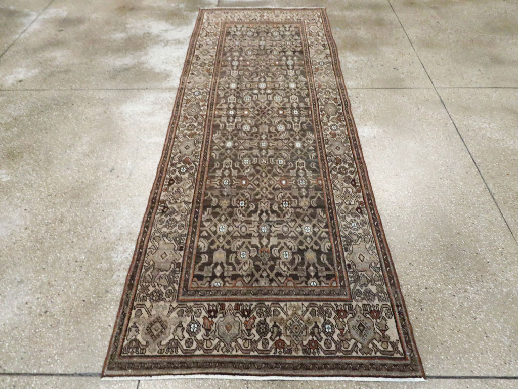 Antique Persian Malayer Runner, No.29961 - Staging