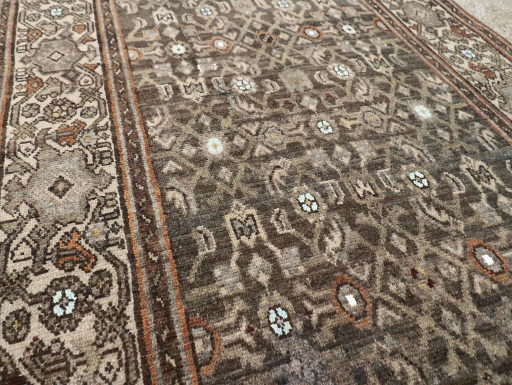 Antique Persian Malayer Runner, No.29961 - Staging