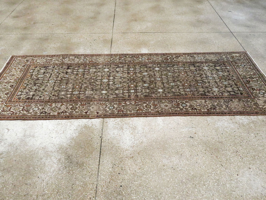 Antique Persian Malayer Runner, No.29961 - Staging