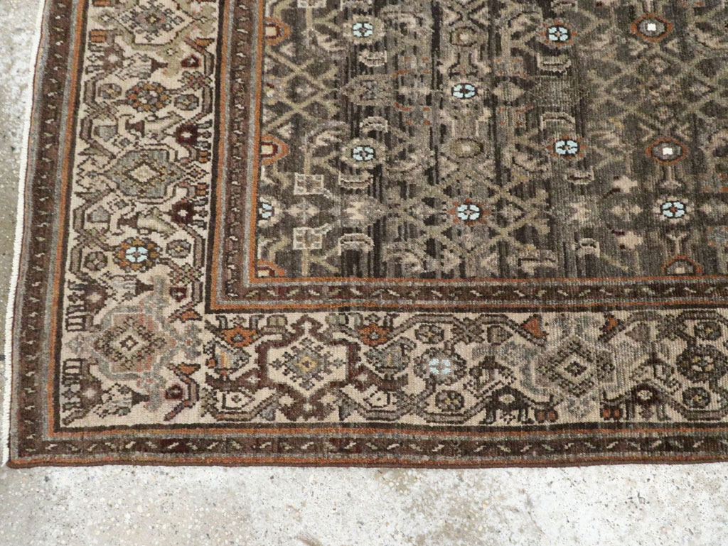 Antique Persian Malayer Runner, No.29961 - Staging
