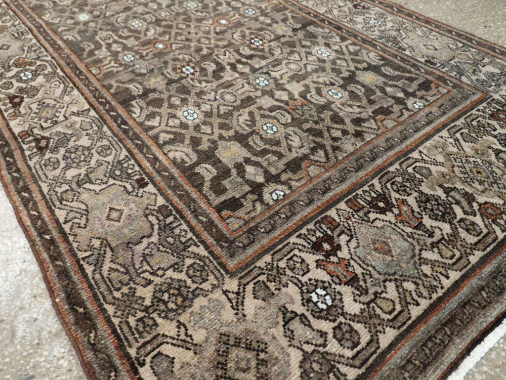 Antique Persian Malayer Runner, No.29961 - Staging