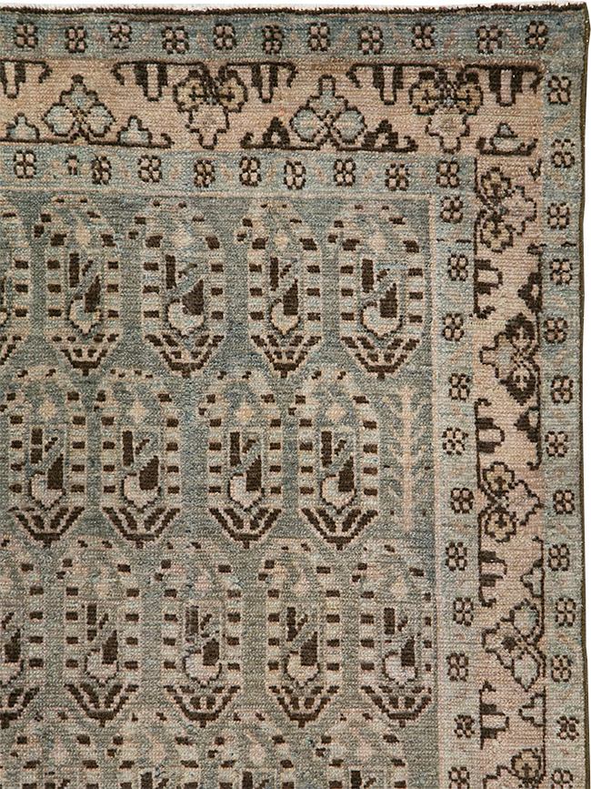 Vintage Persian Malayer Rug, No.29965 - Staging