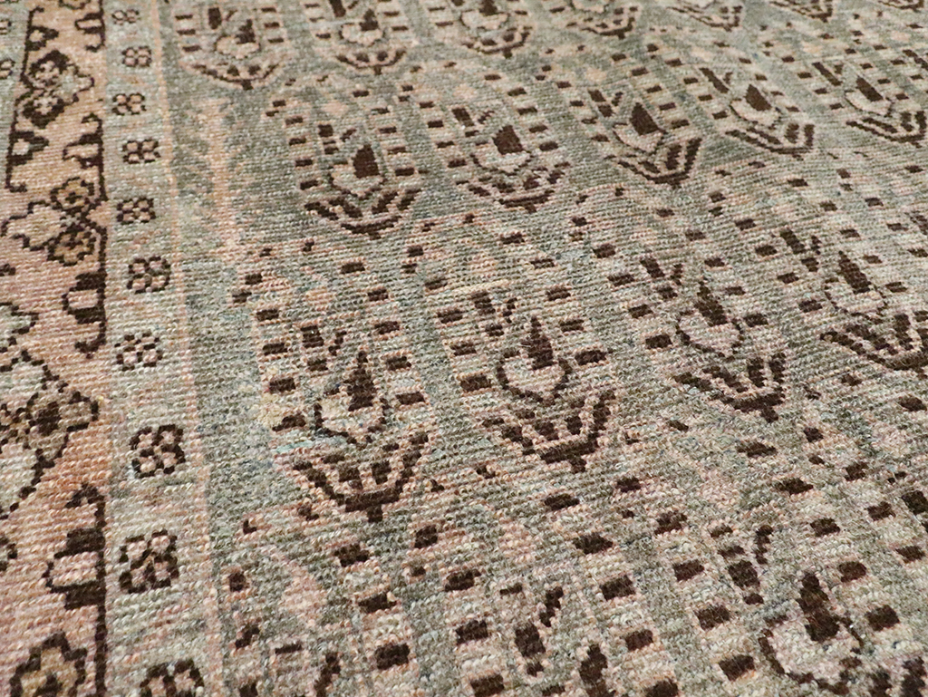 Vintage Persian Malayer Rug, No.29965 - Staging