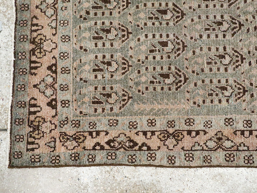 Vintage Persian Malayer Rug, No.29965 - Staging