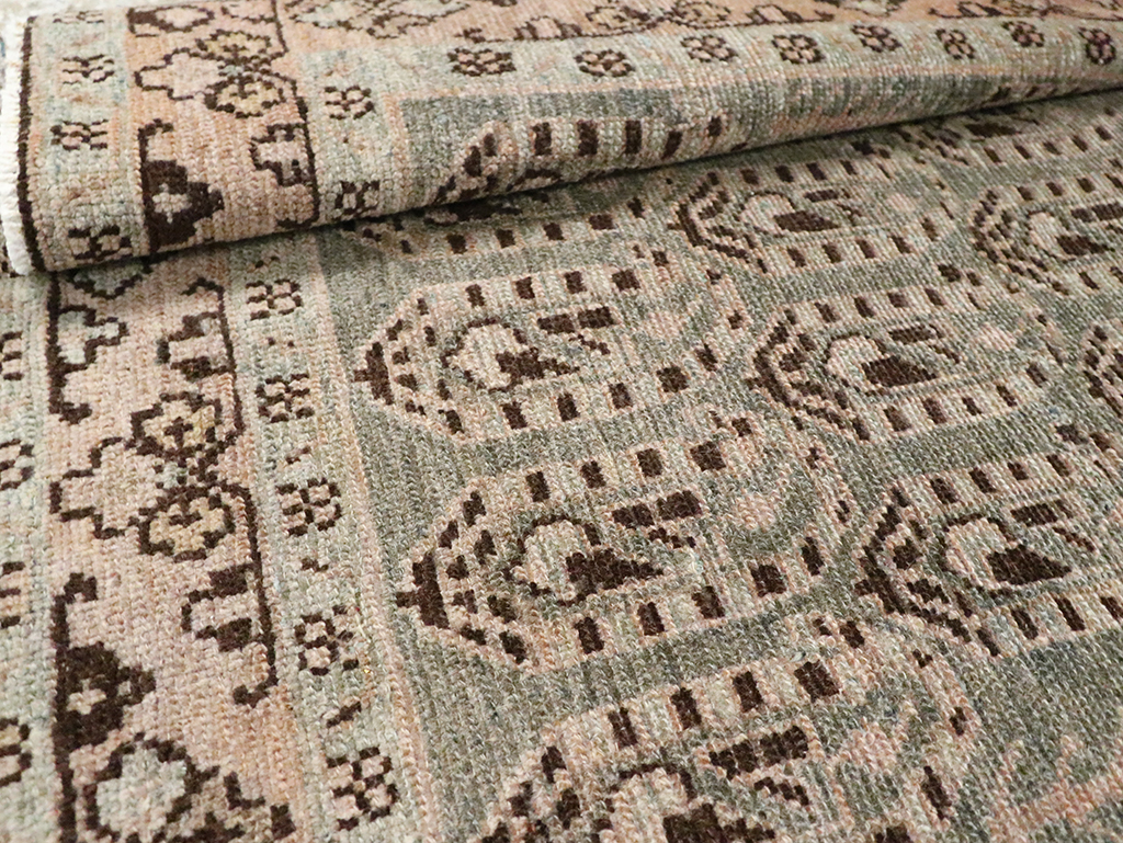 Vintage Persian Malayer Rug, No.29965 - Staging