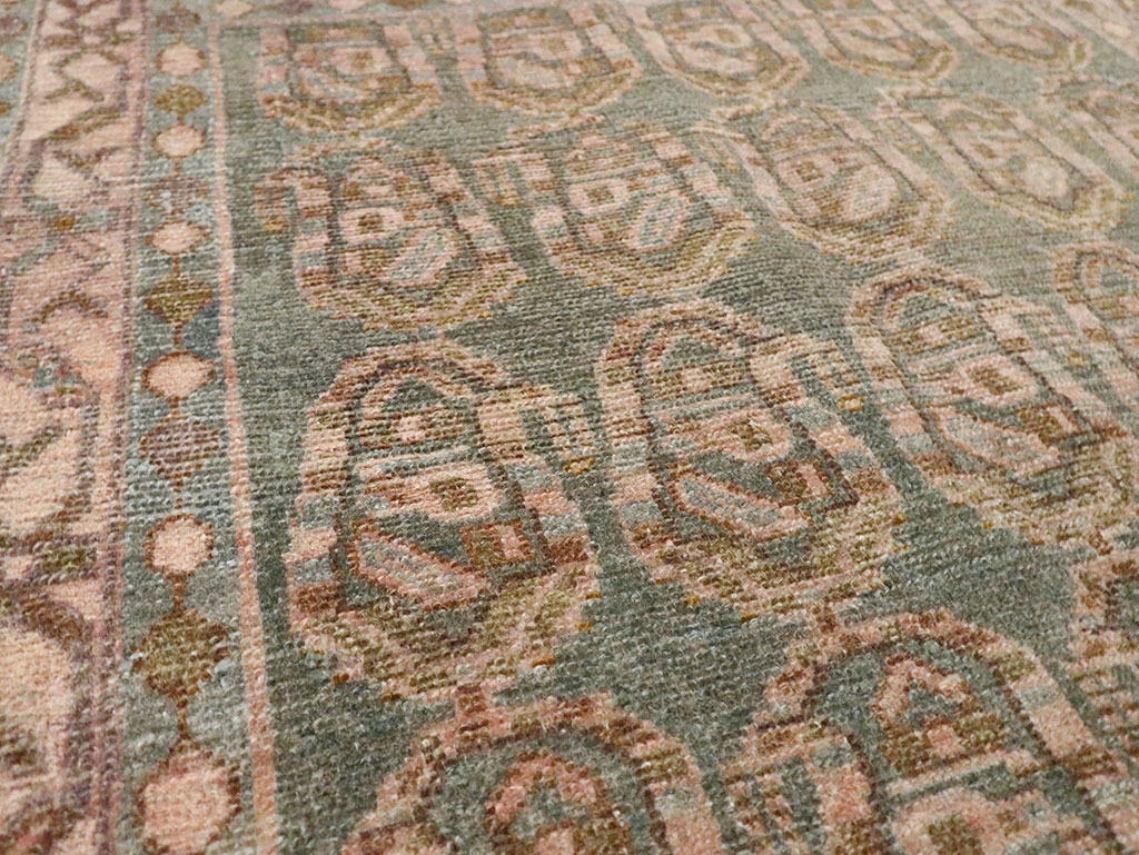 Vintage Persian Malayer Rug, No.29966 - Staging