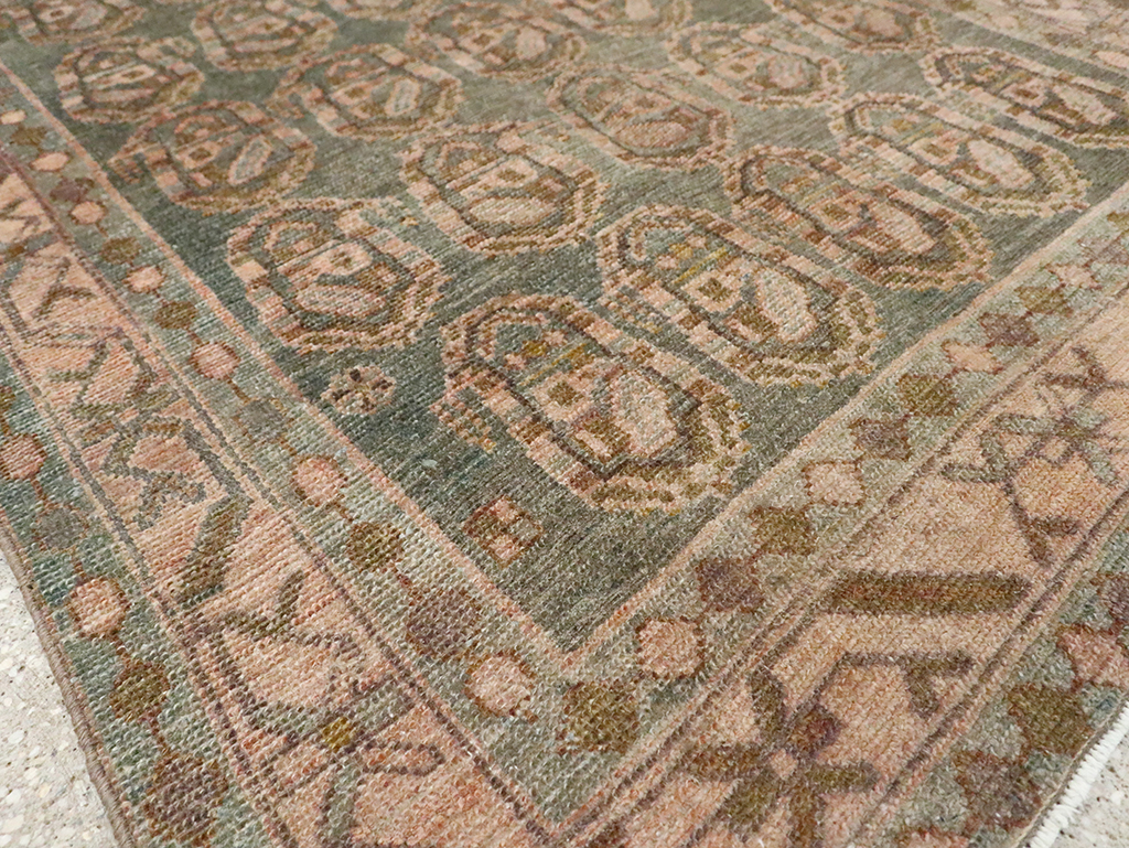 Vintage Persian Malayer Rug, No.29966 - Staging