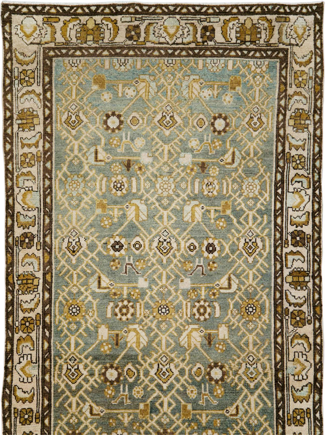 Vintage Persian Malayer Runner, No.29974 - Staging