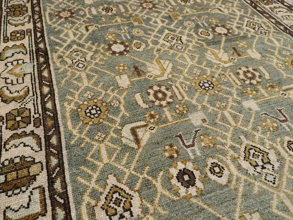 Vintage Persian Malayer Runner, No.29974 - Staging