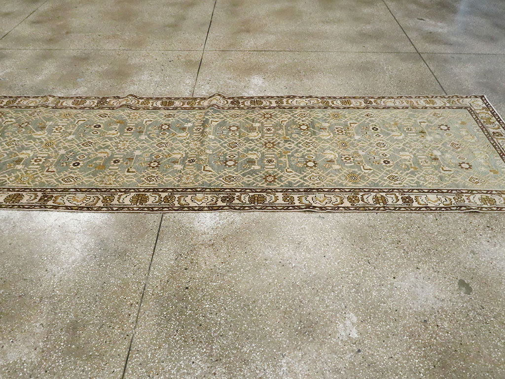 Vintage Persian Malayer Runner, No.29974 - Staging