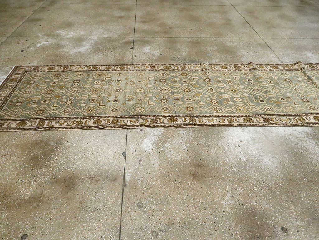 Vintage Persian Malayer Runner, No.29974 - Staging