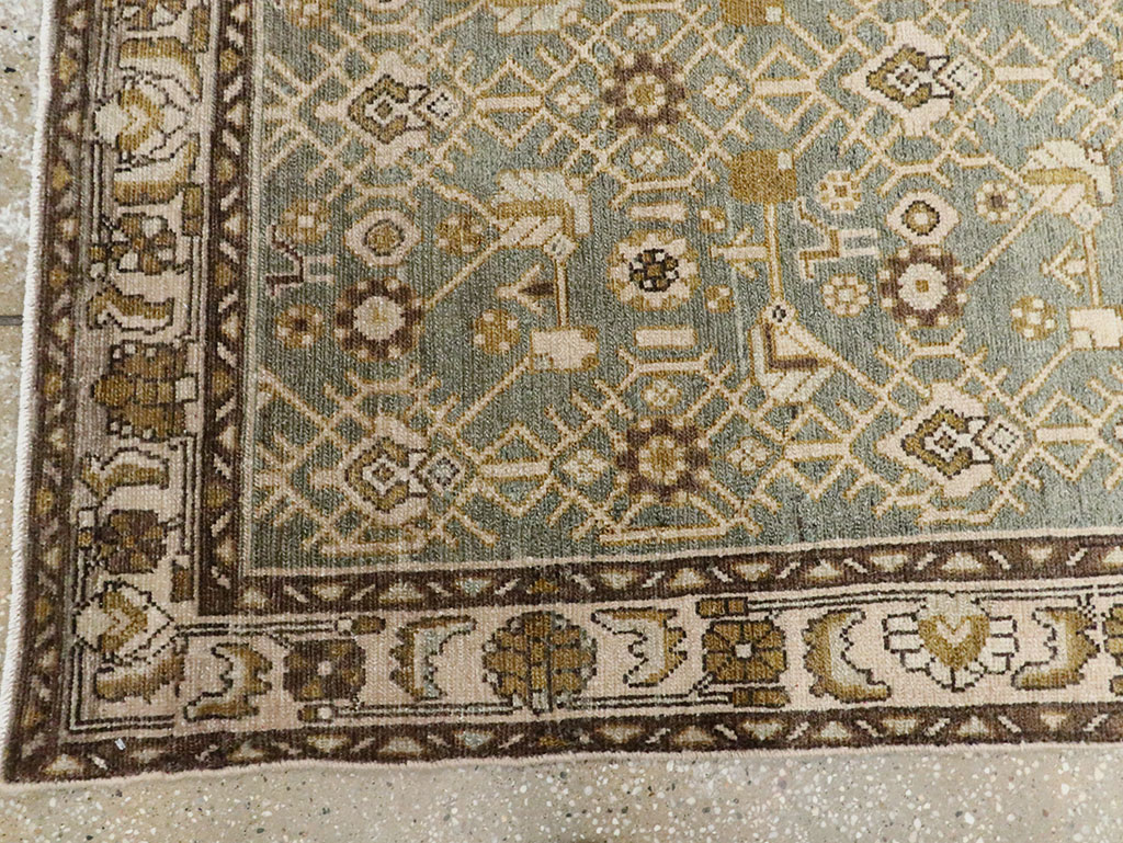 Vintage Persian Malayer Runner, No.29974 - Staging