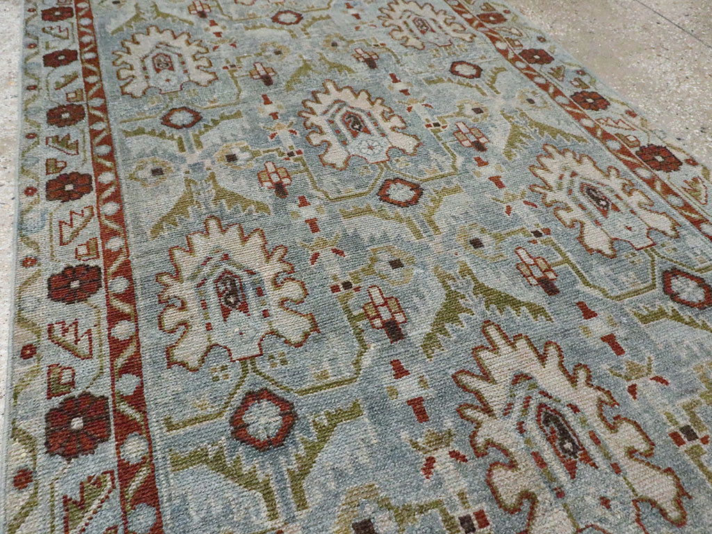 Vintage Persian Malayer Long Runner (Pair: 2 of 2), No.29975 - Staging