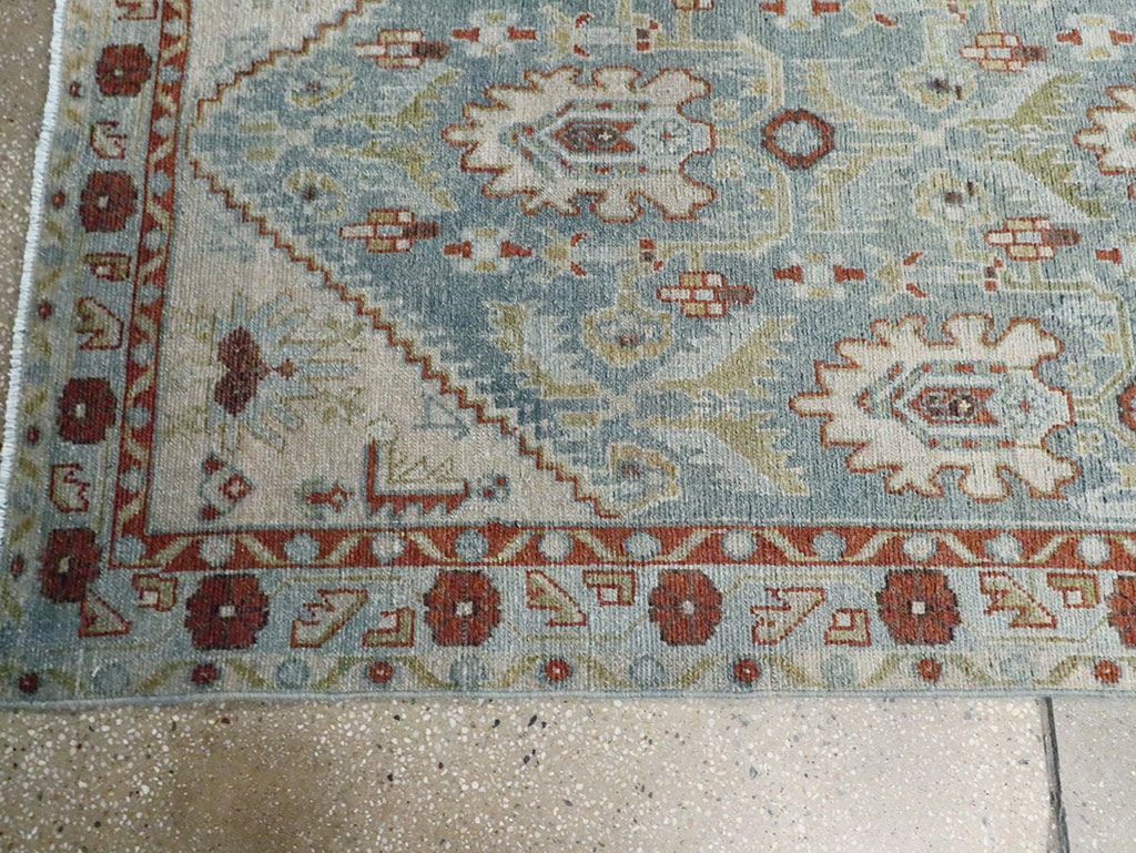 Vintage Persian Malayer Long Runner (Pair: 2 of 2), No.29975 - Staging