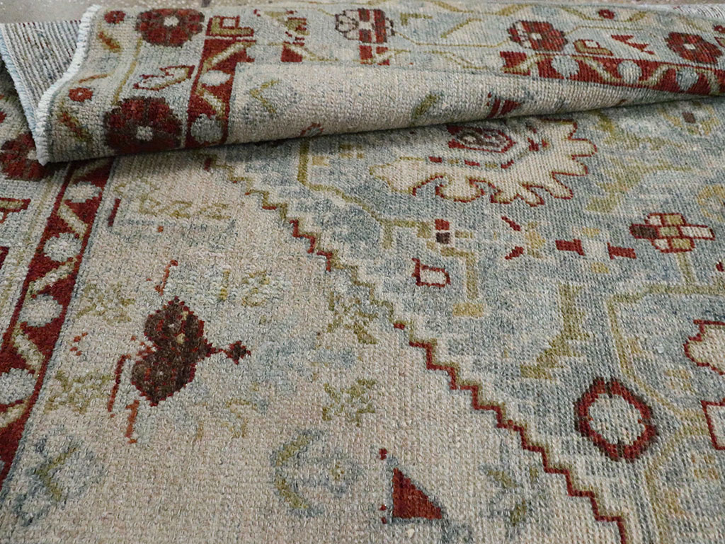 Vintage Persian Malayer Long Runner (Pair: 2 of 2), No.29975 - Staging