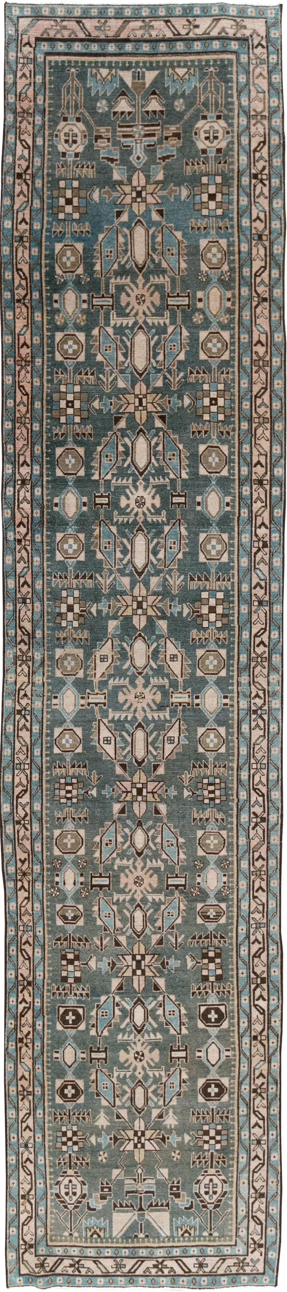 Vintage Persian Malayer Runner, No.29977 - Staging
