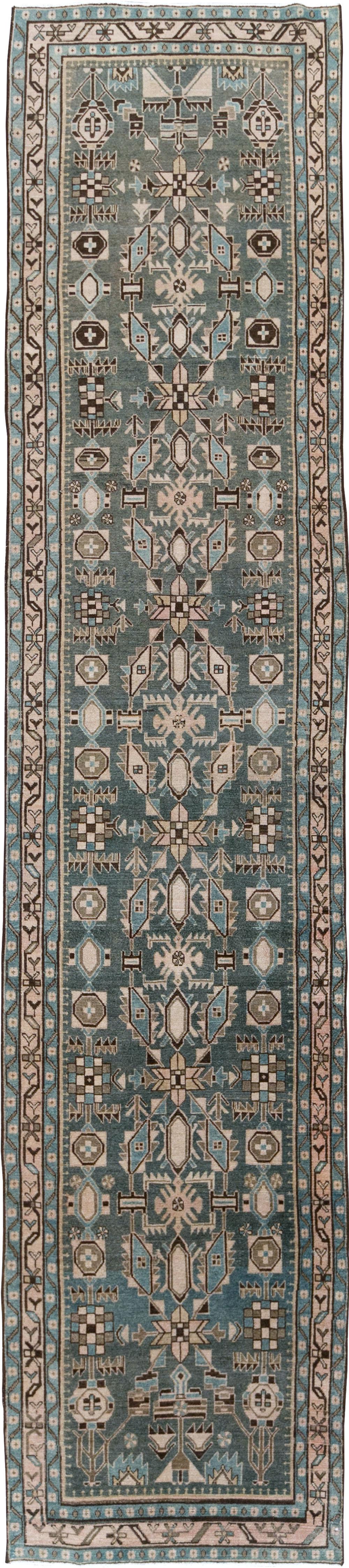 Vintage Persian Malayer Runner, No.29977 - Staging