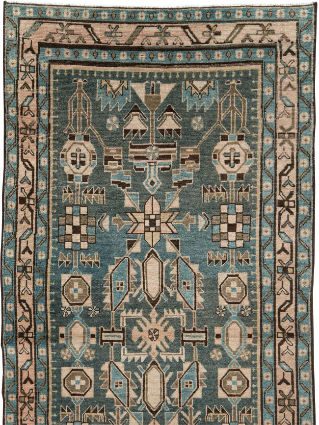 Vintage Persian Malayer Runner, No.29977 - Staging