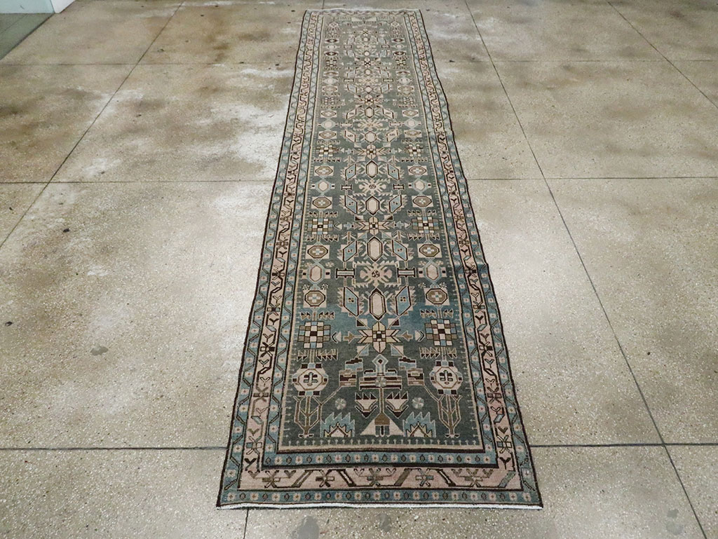 Vintage Persian Malayer Runner, No.29977 - Staging