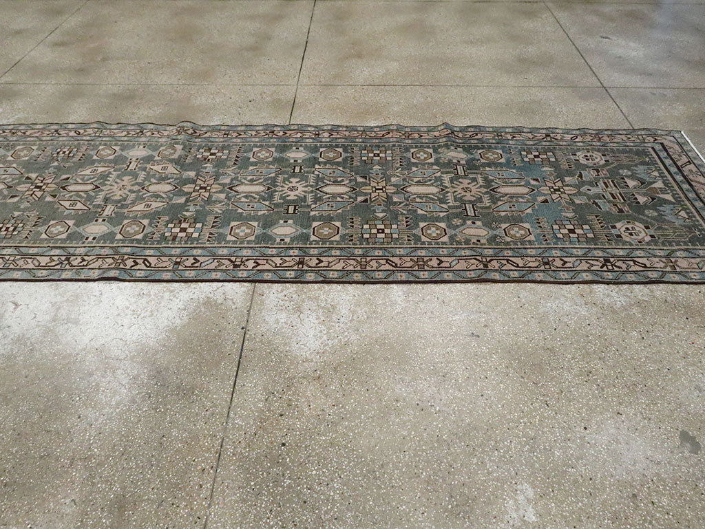Vintage Persian Malayer Runner, No.29977 - Staging