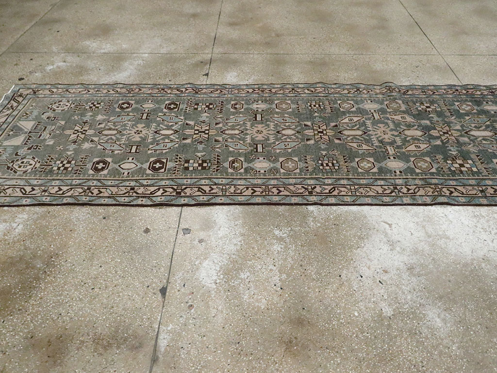 Vintage Persian Malayer Runner, No.29977 - Staging