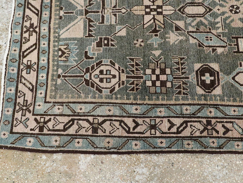 Vintage Persian Malayer Runner, No.29977 - Staging