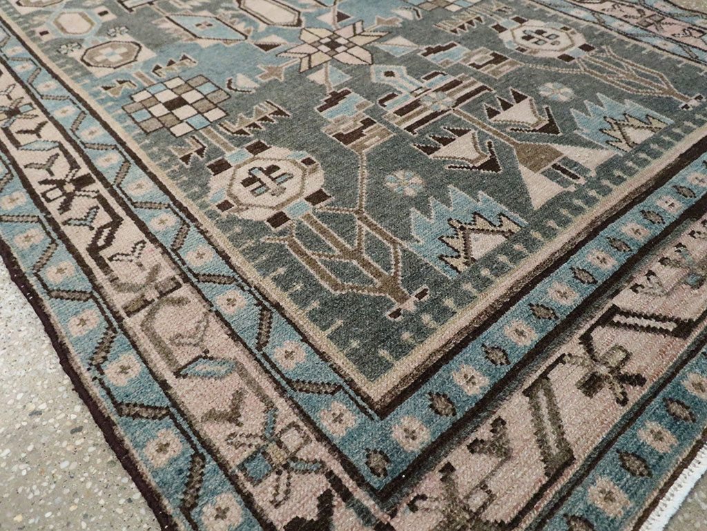 Vintage Persian Malayer Runner, No.29977 - Staging