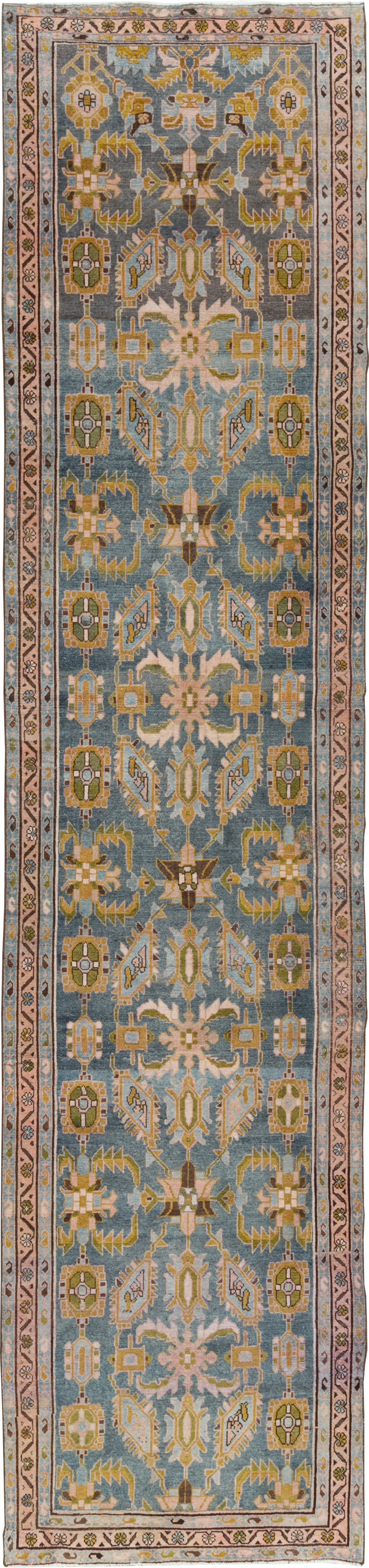 Vintage Persian Malayer Runner, No.29979 - Staging
